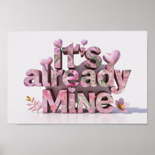 *~* AP85 Herzgesetz zur Anziehungsmanifestation Poster