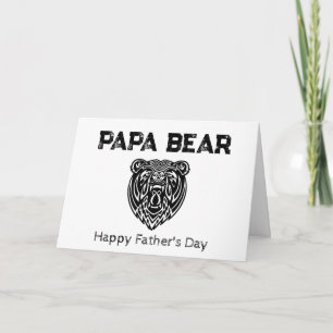*~* AP86 Celtic PAPA BAR Foto Vatertag Card Dankeskarte