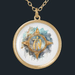 *~*AP87 Nordisches Künstlerisches RUNE-VIKING-Insp Vergoldete Kette<br><div class="desc">(In AP87 nach den Dingen Viking oder AP40 für ähnliche Objekte suchen ) - NECKLACE . Das Bild ist groß, also können Sie es auf jedes ZAZZLE-PRODUKT übertragen. JEWELRY WITH INTENTION (R) - kreieren Sie Ihre eigene Absicht. Nutzen Sie dieses coole künstlerische künstlerische, moderne und Vintage Soul, das Kunstwerke erreicht,...</div>