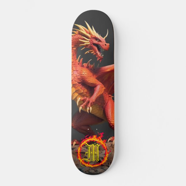 *~* AP88 Kreis des Feuerelementdrachenbruchs Skateboard (Vorderseite)