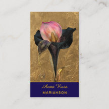 *~* AP98 Elegant Flower Gold 20 Vintage QR