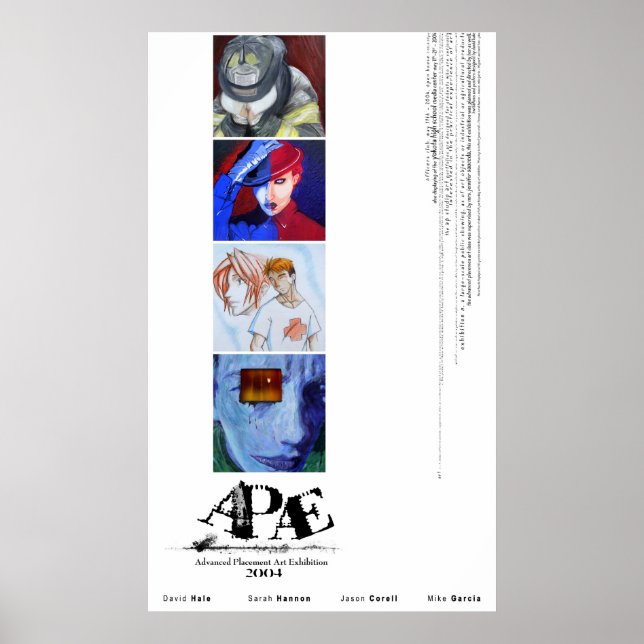 AP Art Exhibition Poster (Vorne)