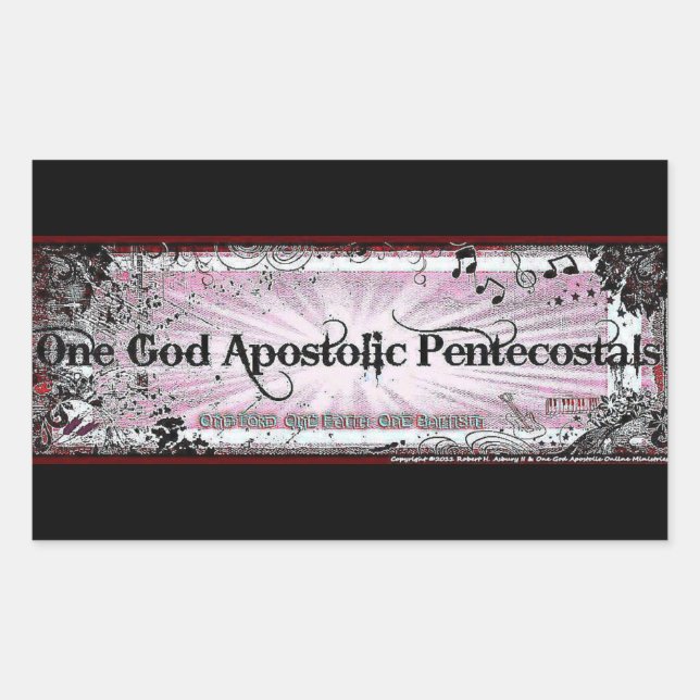 AP-Aufkleber Rechteckiger Aufkleber (Vorderseite)