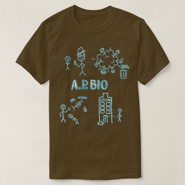 AP-Bio-Plan T-Shirt (Design vorne)