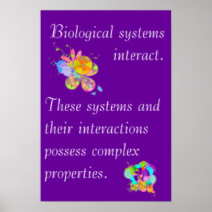 AP Biology Big Idea 4 Poster