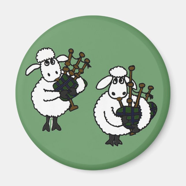 AP - Phantastisches Schaf-Spielgerät Magnet (Vorne)