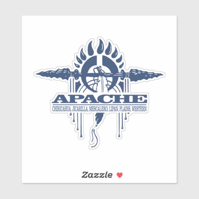 Apache 2 aufkleber (Blatt)