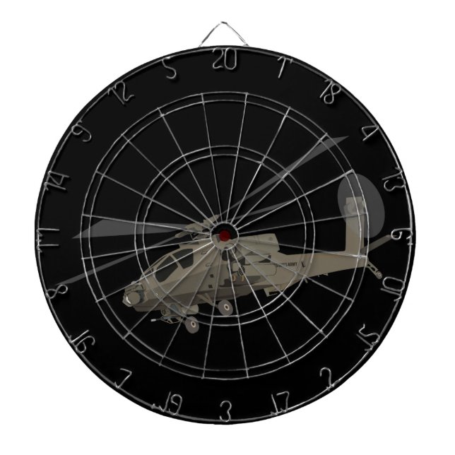 Apache AH-64 Dartscheibe (vorne)