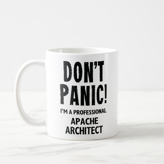 Apache Architect Kaffeetasse (Links)