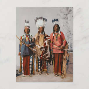 Apache Chiefs Garfield Ouche Te Foya 1899 Postkarte