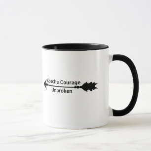 Apache Course Ungebrochene Arrow-Kaffee-Tasse Tasse