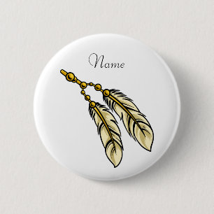Apache Feathers Thunder_Cove Button