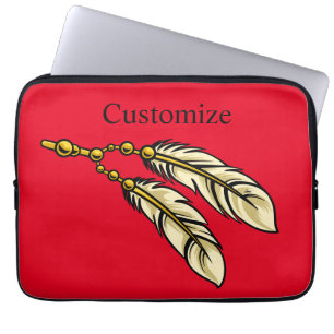 Apache Feathers Thunder_Cove Laptopschutzhülle