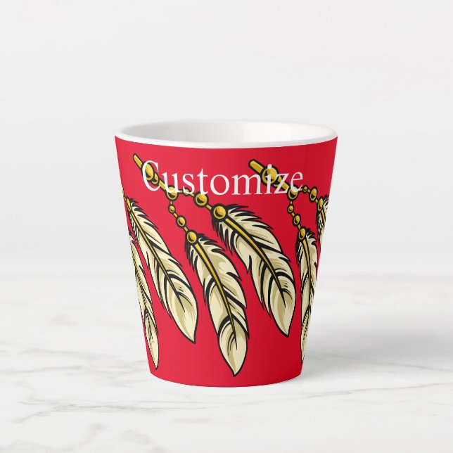 Apache Feathers Thunder_Cove Milchtasse (Vorderseite)