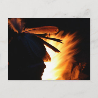 "Apache Fire" Postkarte