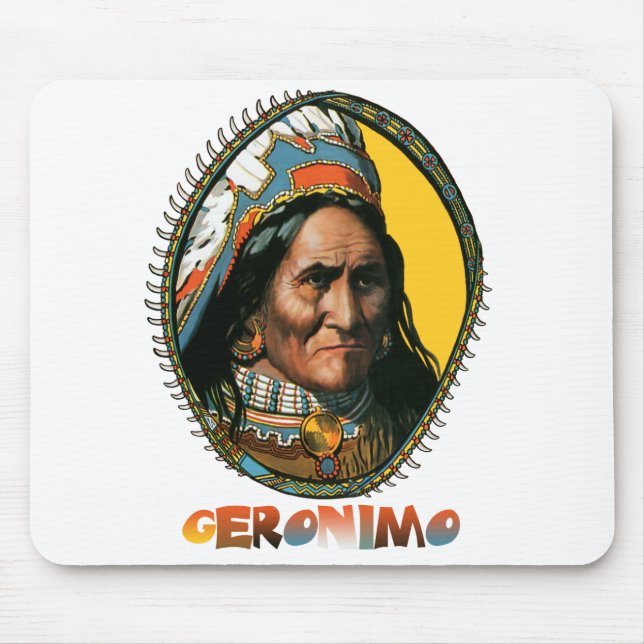 Apache-Führer Geronimo Mousepad (Vorne)