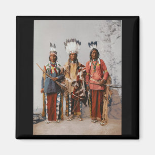 Apache-Häuptlinge Garfield Ouche Te Foya 1899 Magnet