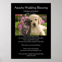 Apache Hochzeit segnen Haustiere in Liebe