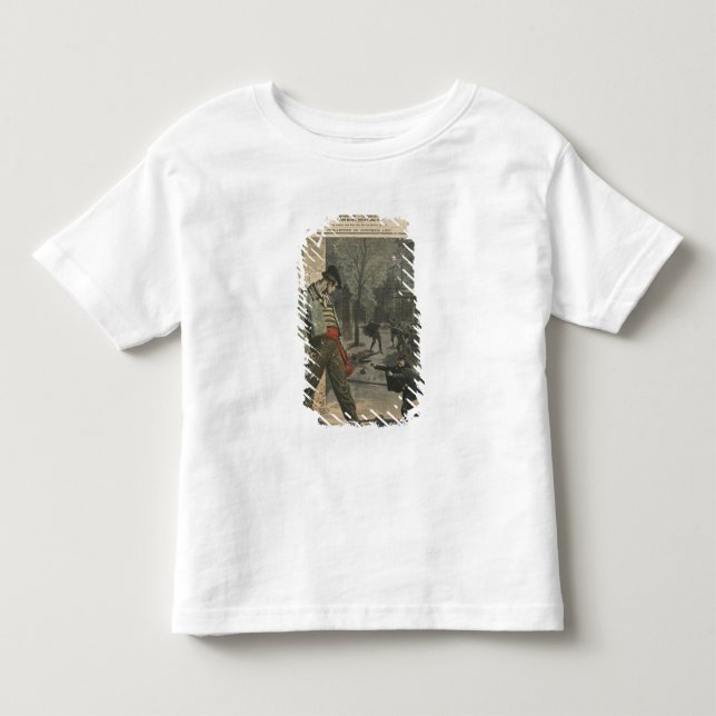 Apache ist eine Belästigung für Paris Kleinkind T-shirt (Vorderseite)