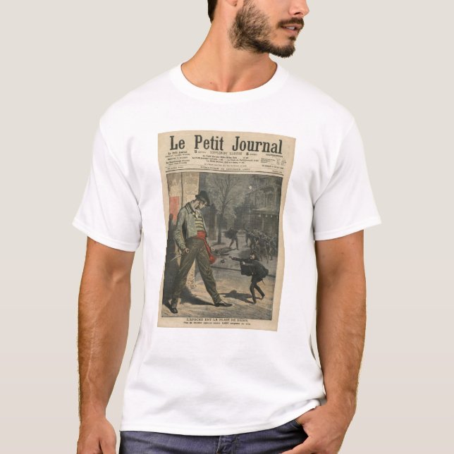 Apache ist eine Belästigung für Paris T-Shirt (Vorderseite)
