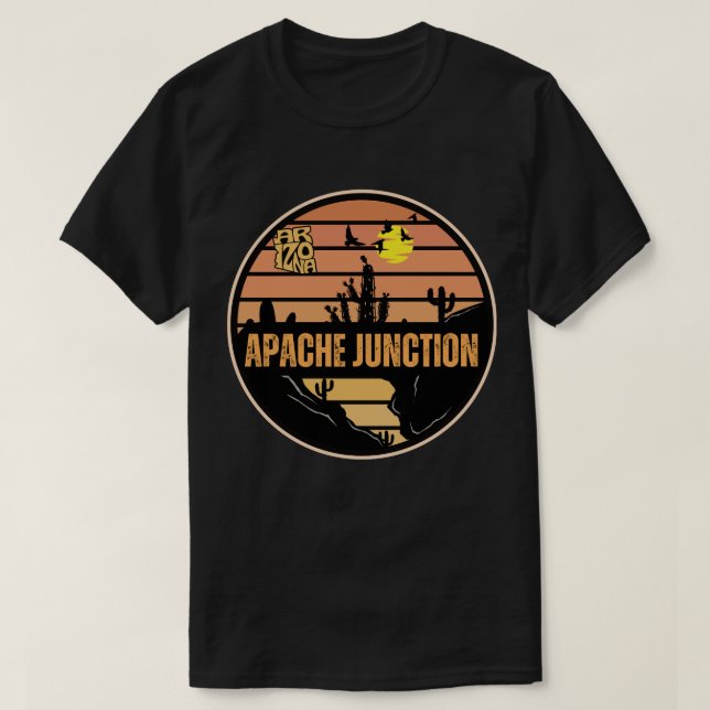 Apache Junction, Arizona T-Shirt (Design vorne)