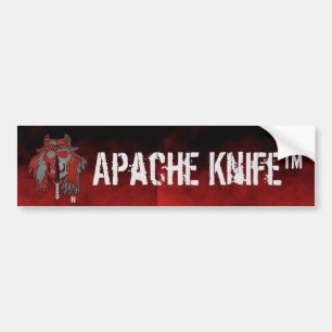 Apache Kinfe ®️ ™️ 🇺 🇸 Autoaufkleber