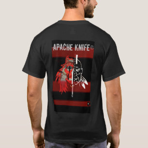 Apache Kinfe ®️ ™️ 🇸 ShadowWolf 22. Blad T-Shirt