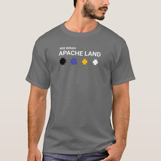 Apache Knife® Apache Land #19 T-Shirt (Vorderseite)