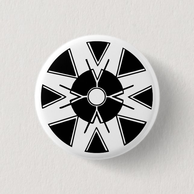 Apache Knife® 🇺 🇸 Mountain Spirits Button (Vorderseite)
