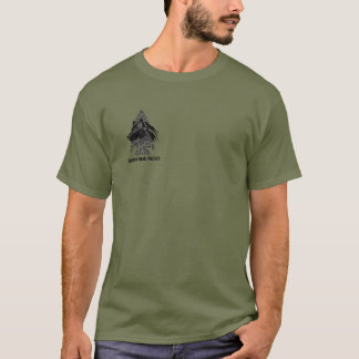 Apache Knife® 🇺 🇸 SHADOW WOLVES TRACKER T - Shir T-Shirt