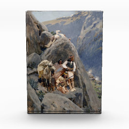 Apache-Krieger: Hinterhalt in der amerikanischen K Fotoblock