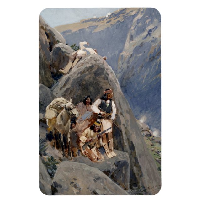 Apache-Krieger: Hinterhalt in der amerikanischen K Magnet (Vertikal)