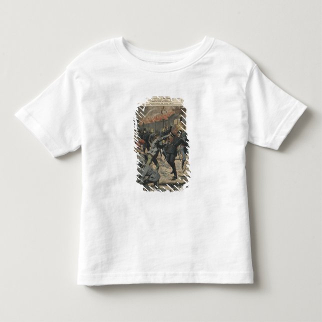 Apache-Leistungen Kleinkind T-shirt (Vorderseite)