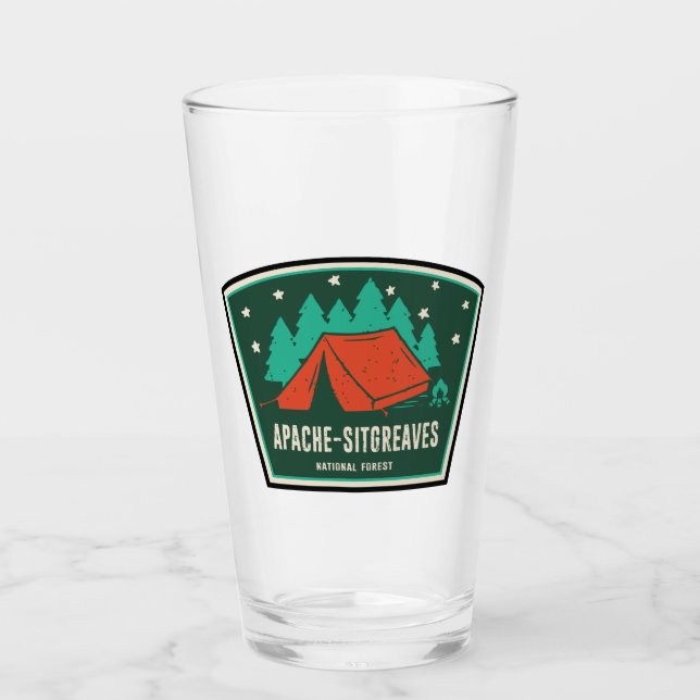 Apache-Sitgreaves National Forests Camping Glas (Vorderseite)
