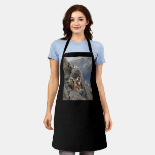 Apache Stamm Kämpfen Amerikanische Ureinwohner Kri Schürze