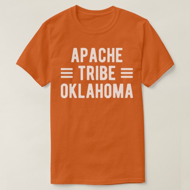 Apache-Stamm Oklahoma 1 T-Shirt (Design vorne)