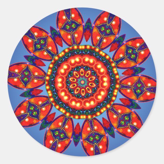 Apache Star Sticker (Vorderseite)