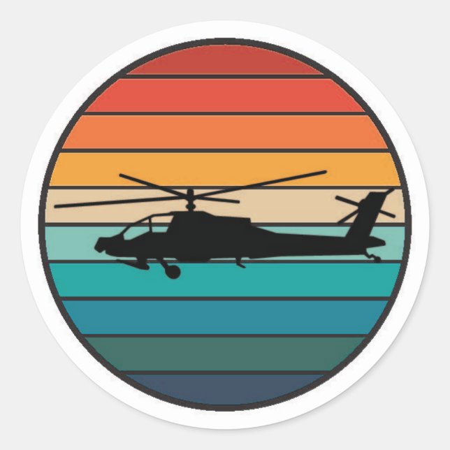 Apache Sticker (Vorderseite)