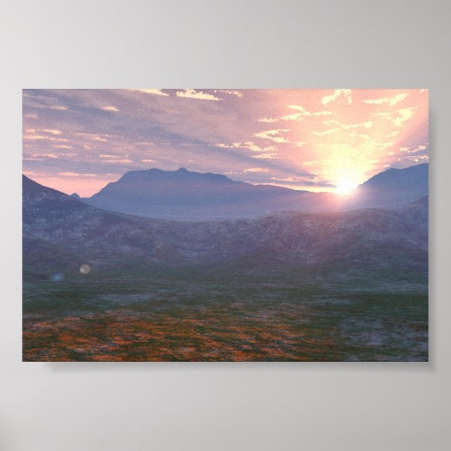 Apache Sunrise Poster (Vorne)