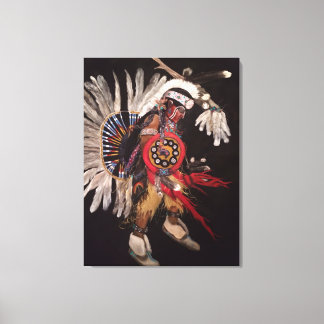Apache-Tänzerin Leinwanddruck