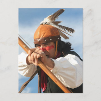 Apache Warrior Postkarte