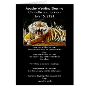 Apache Wedding Blessing Tiger 2