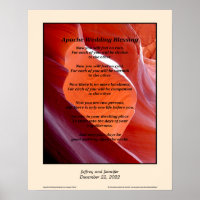 Apache Wedding Segen Poster 16" x 20"