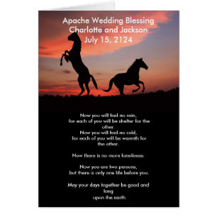 Apache Wedding Segen Silhouette