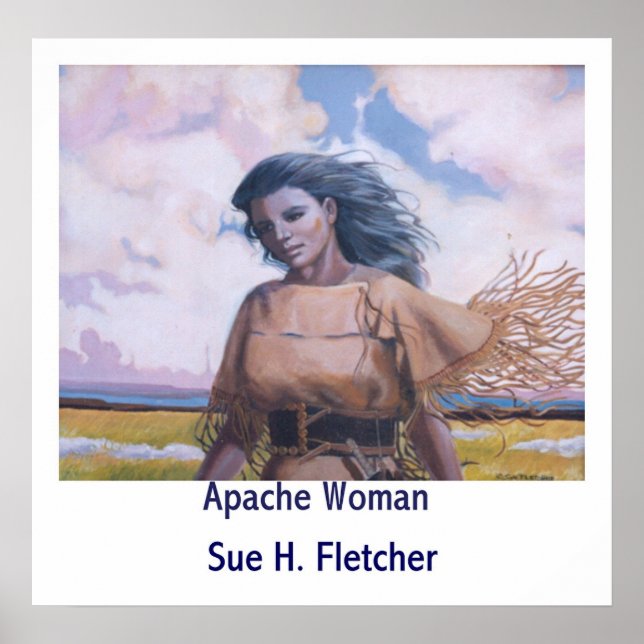 Apache Woman Poster (Vorne)