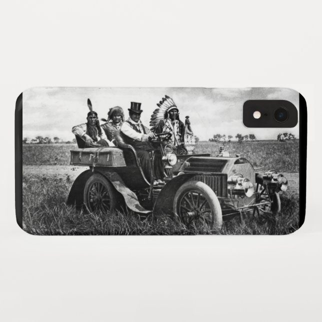 APACHES UND GERONIMO FAHREN MIT EINEM KRAFTWAGEN Case-Mate iPhone HÜLLE (Rückseite (Horizontal))