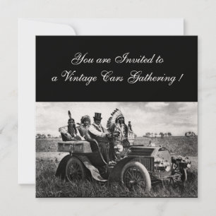 APACHES UND GERONIMO MIT KRAFTFAHRZEUG, Champagner Einladung