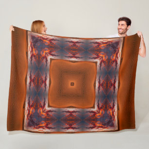 Apacheshaman-gebürtige Wüsten-Stammes- Fleecedecke