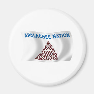 Apalachee-Nation-Fahne-Magnet Magnet