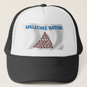 Apalachee Nation Flag Hat Truckerkappe